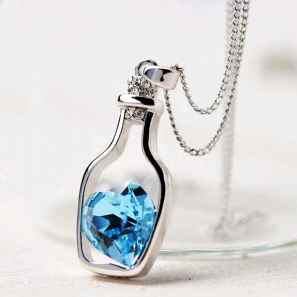 Love Drift Bottles Pendant Necklace