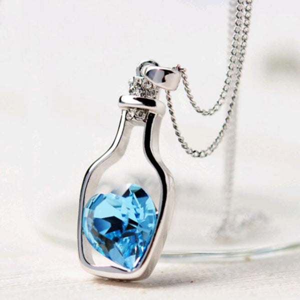 Love Drift Bottles Pendant Necklace