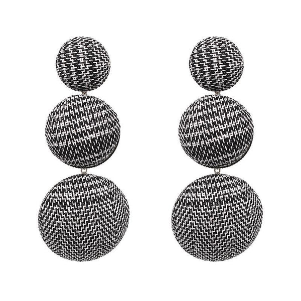 Elegant Pom Pom Earrings