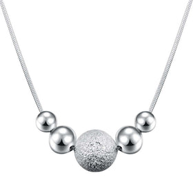 Elegant Silver Plated Necklace