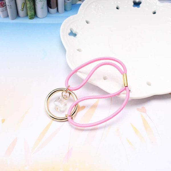 Round Circle with Crystal Gum