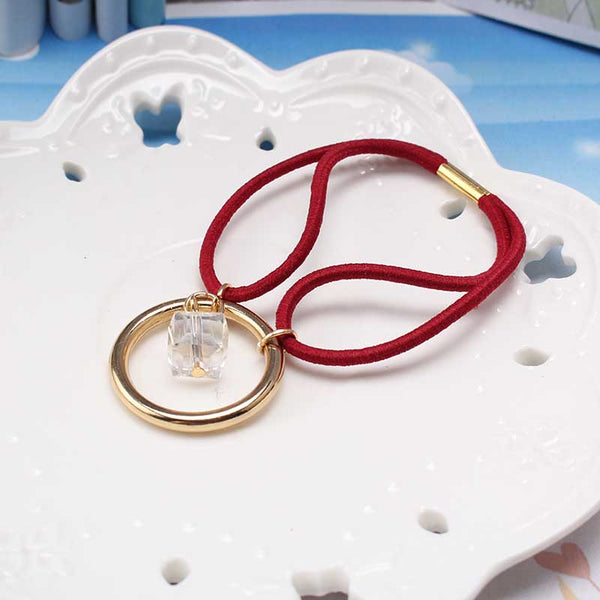 Round Circle with Crystal Gum