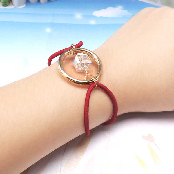 Round Circle with Crystal Gum